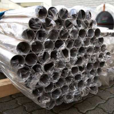 ASTM A312 Paslanmaz Çelik TP304 Yuvarlak Boru İçi Boş Çubuk Kaynaklı 12mm