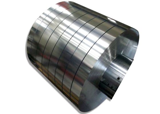 T3 T4 Soğuk Haddelenmiş Fırçalanmış Çelik Şerit ASTM A623M DR8 Kutu Kapakları İçin 0.5MM