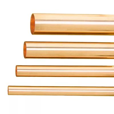 120mm Kalınlık Bakır Yuvarlak Boru Yüksek Saflıkta ASTM Standardı C11000 C12000