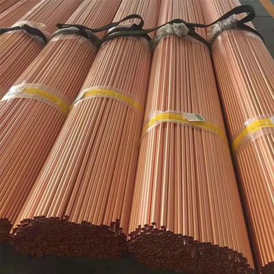 120mm Kalınlık Bakır Yuvarlak Boru Yüksek Saflıkta ASTM Standardı C11000 C12000