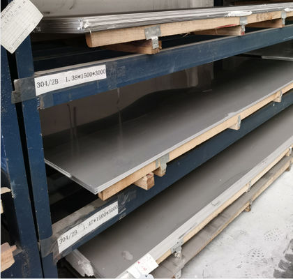 14 Ayar 304 Paslanmaz Çelik Sac 4 &quot;X 8&quot; Oksidasyon Direnci