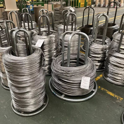 500mm 316 Paslanmaz Çelik Yay Teli Sert Parlak ASTM A582
