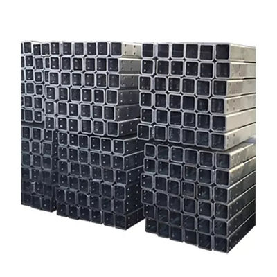 Kare İçi Boş SHS Çelik Boru Kesiti Galvanizli S195 S235