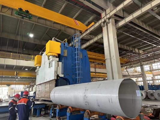 304 2205 904L ERW Paslanmaz Çelik Boru Büyük Çap 150mm