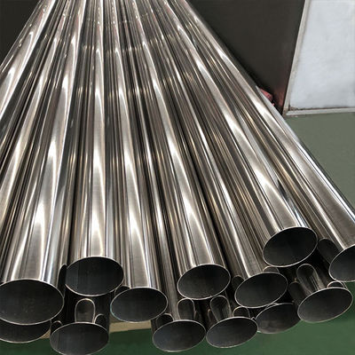 ASTM A312 Paslanmaz Çelik TP304 Yuvarlak Boru İçi Boş Çubuk Kaynaklı 12mm
