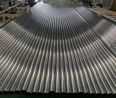 ASTM A312 Paslanmaz Çelik TP304 Yuvarlak Boru İçi Boş Çubuk Kaynaklı 12mm