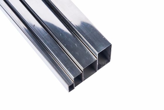 İçi Boş Paslanmaz Çelik Kaynaklı Boru ASTM A554 304 Kare ERW 316 4mm