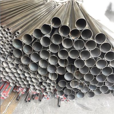 ASTM A554 Paslanmaz Çelik Boru Kaynaklı 304 İnce Duvar 16m - 200mm İçi Boş Yuvarlak