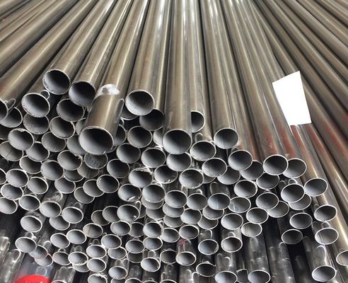 ASTM A554 Paslanmaz Çelik Boru Kaynaklı 304 İnce Duvar 16m - 200mm İçi Boş Yuvarlak