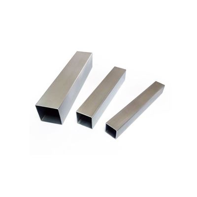 SS304 Kare İçi Boş Paslanmaz Çelik Boru Boru 8.0mm A554 GR Profili