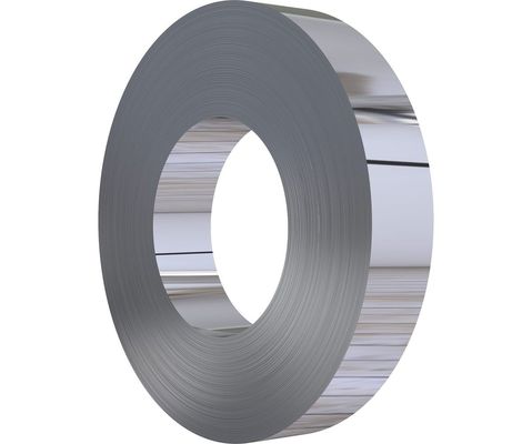 SS 302 321 Düz Metal Paslanmaz Çelik Şeritler 2B 8K Yüzey 1000mm