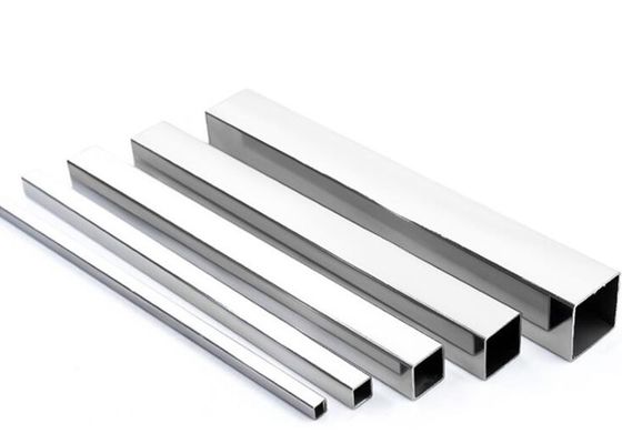 ASTM AISI 317L SS Çelik Borular 2b Finish Paslanmaz Çelik Dikdörtgen Boru 1mm