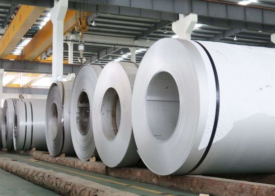 201 SUS304H Paslanmaz Çelik Boru Bobin 2D Yüzey Eşanjör İçin Sıcak Haddelenmiş