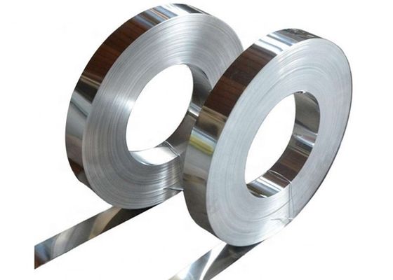 Esnek SS301 321 Paslanmaz Çelik Şerit Levha Cıvatalar İçin 1.5mm Birleştirme Şeridi