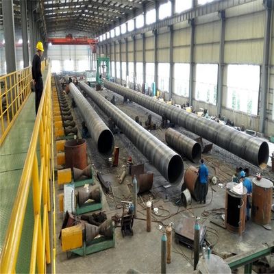 Çelik Kaynaklı Büyük Çaplı Boru 16Mn 20# Q345 X46 ASTM JIN